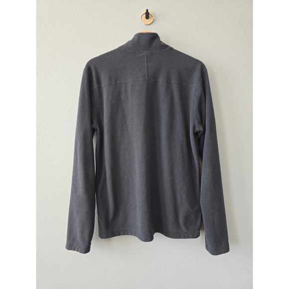 The North Face Men’s Gray Quarter Zip Fleece Pullover Jacket Size M Gorpcore - Picture 4 of 7